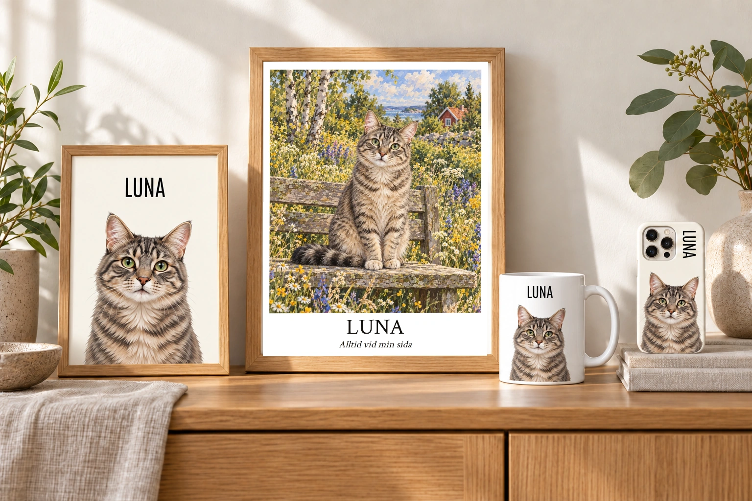 Luna – från foto till personliga produkter
