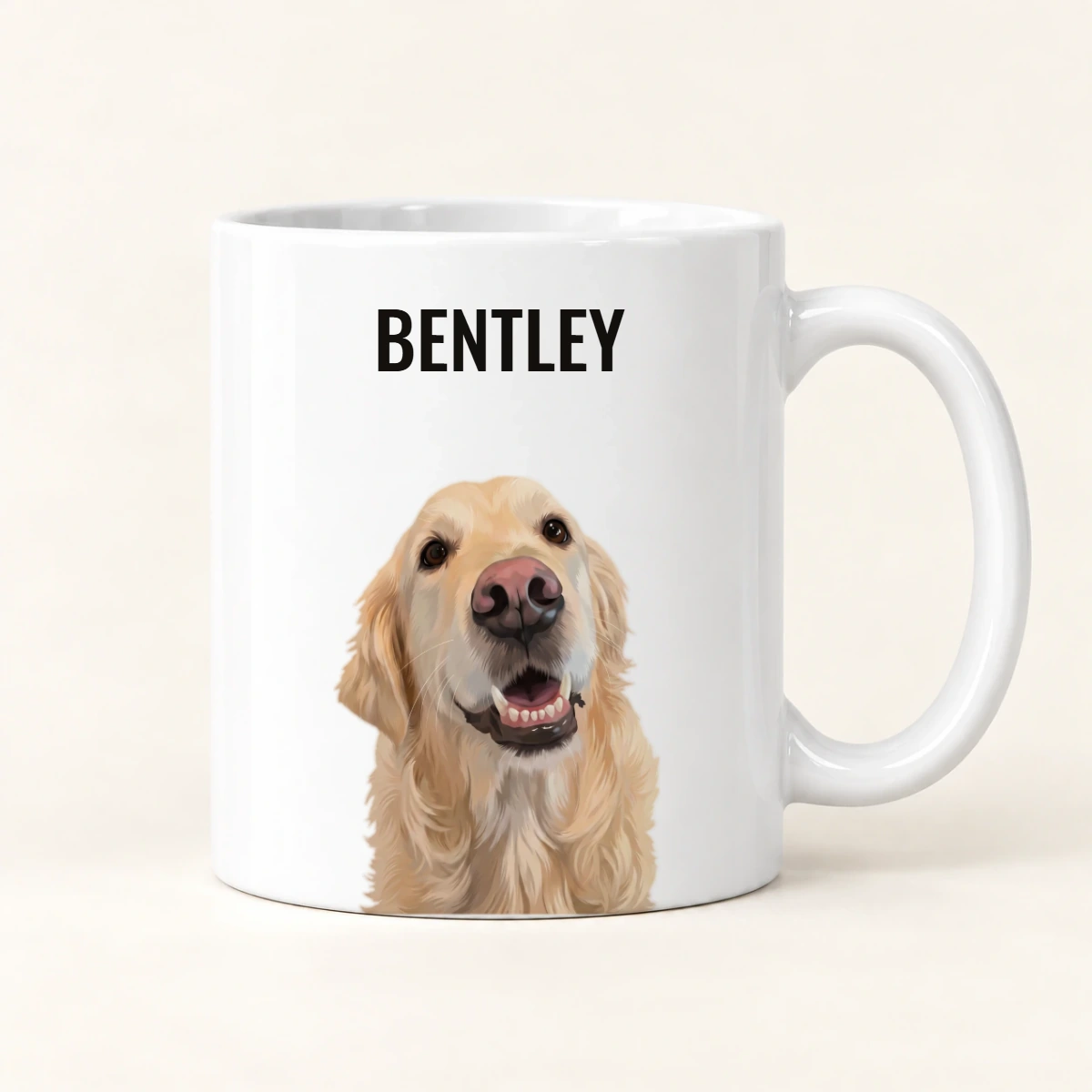 Personlig mugg med din hund – Bentley