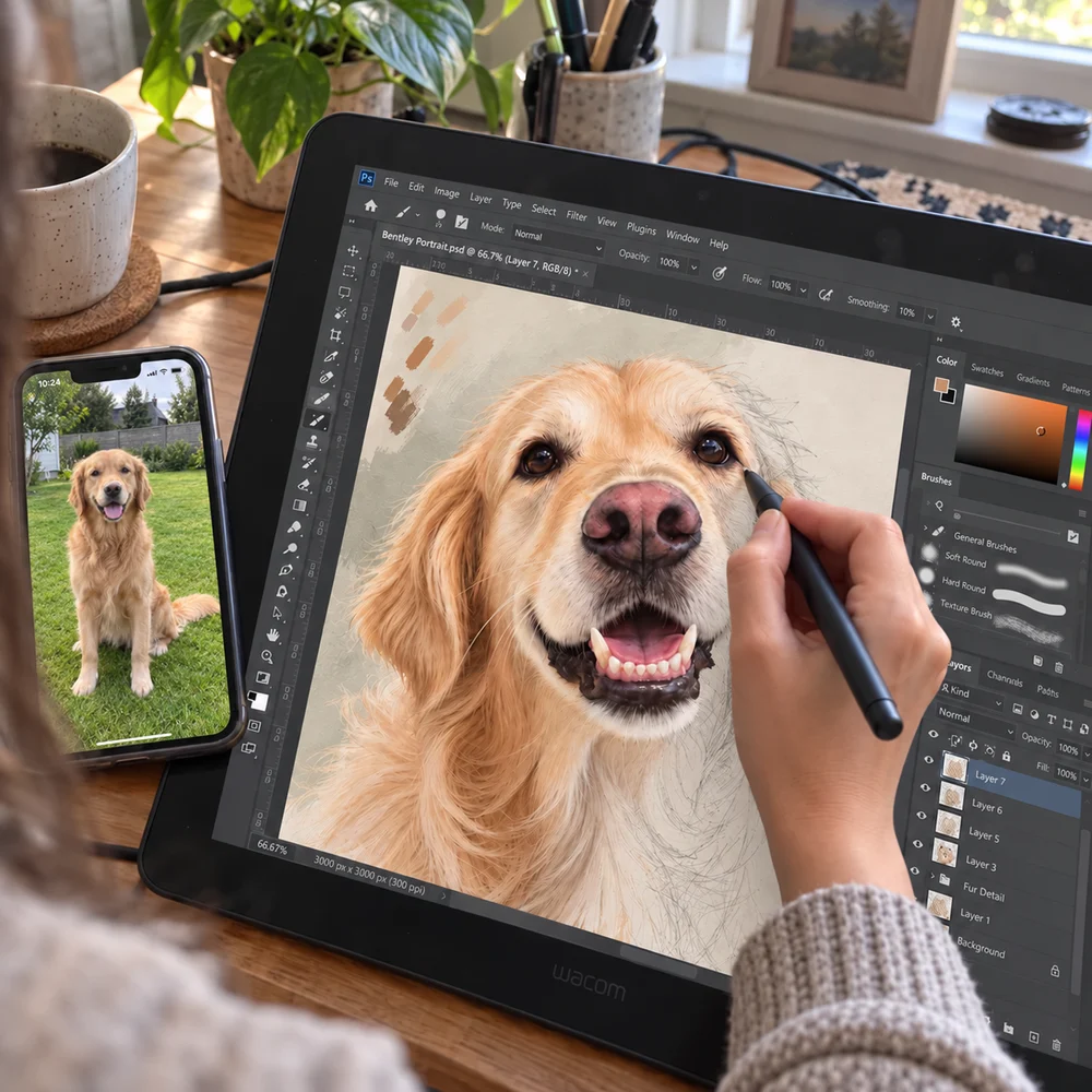 Bentley – från foto till personliga produkter