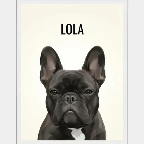 Custom pet portrait