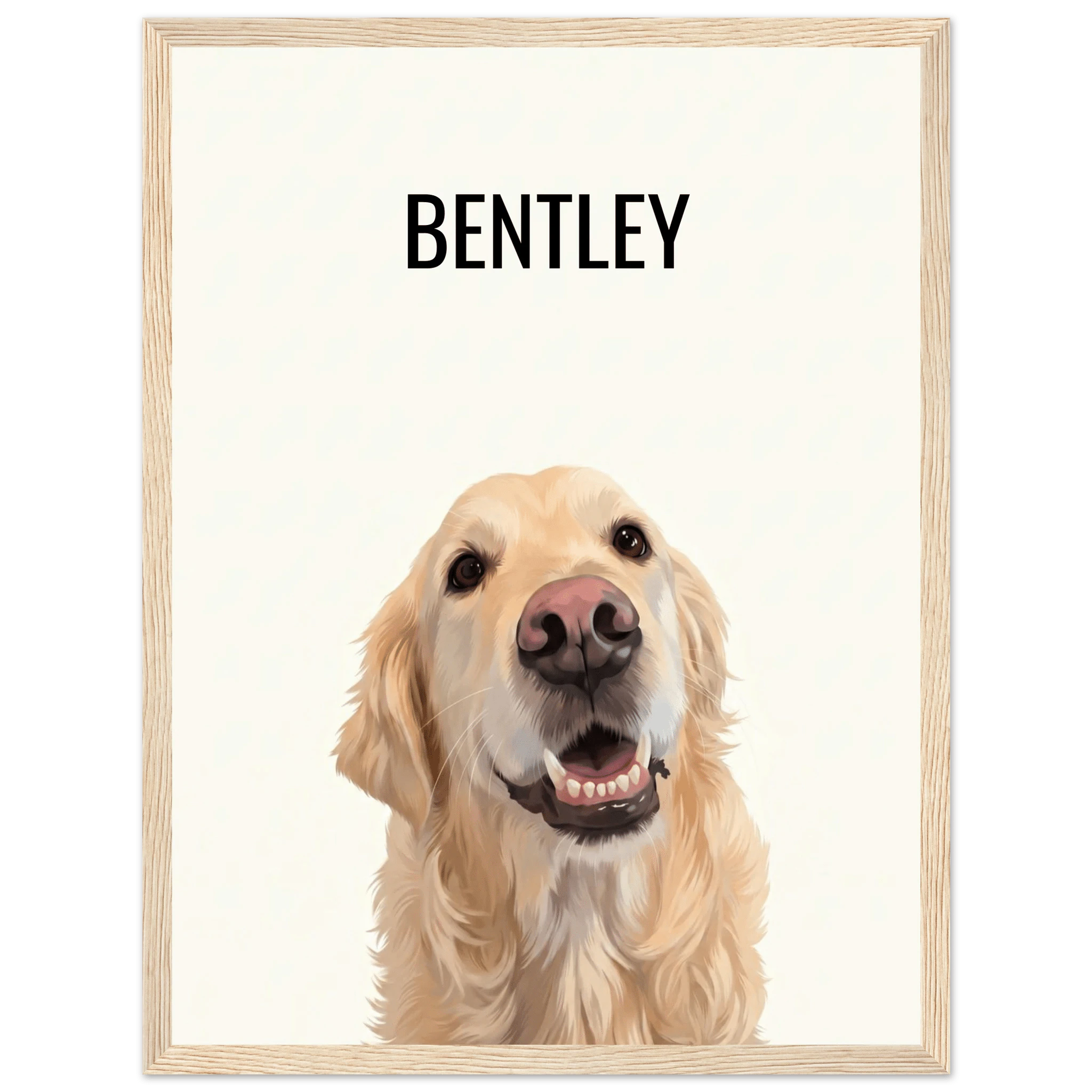 Custom pet portrait